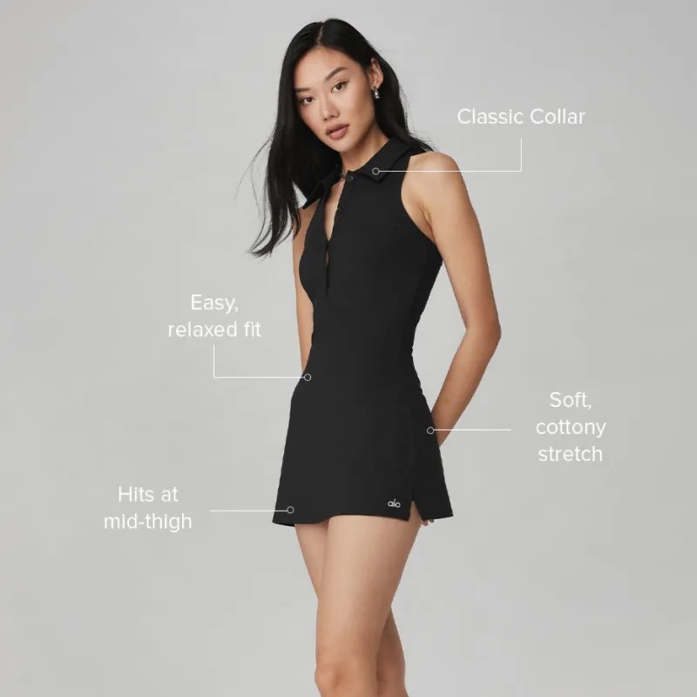 ALO Yoga Charmed Tennis Dress